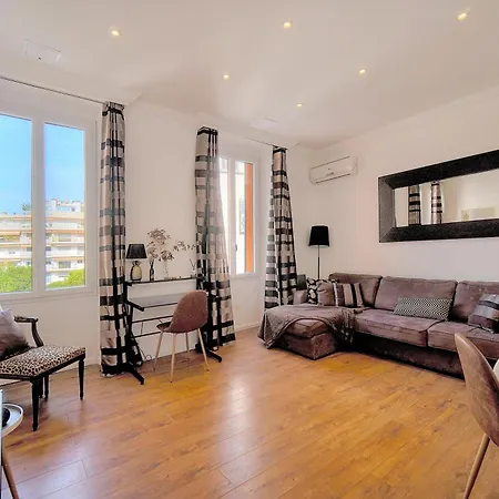 Le Cal-3 Pieces-2 Min Plage-vca Daire Cannes