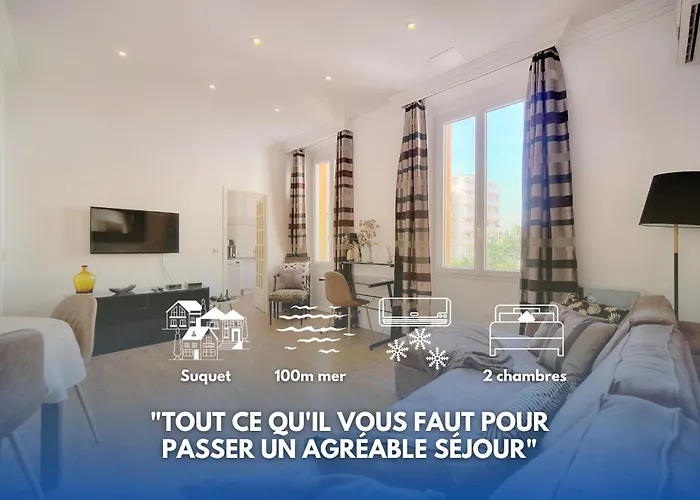 Lejlighed Le Cal-3 Pieces-2 Min Plage-vca